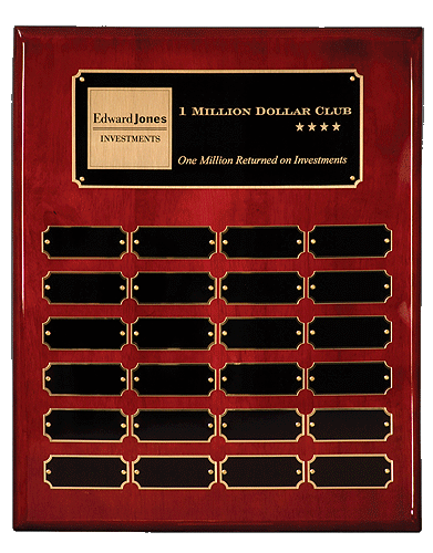 employee recognition plaque